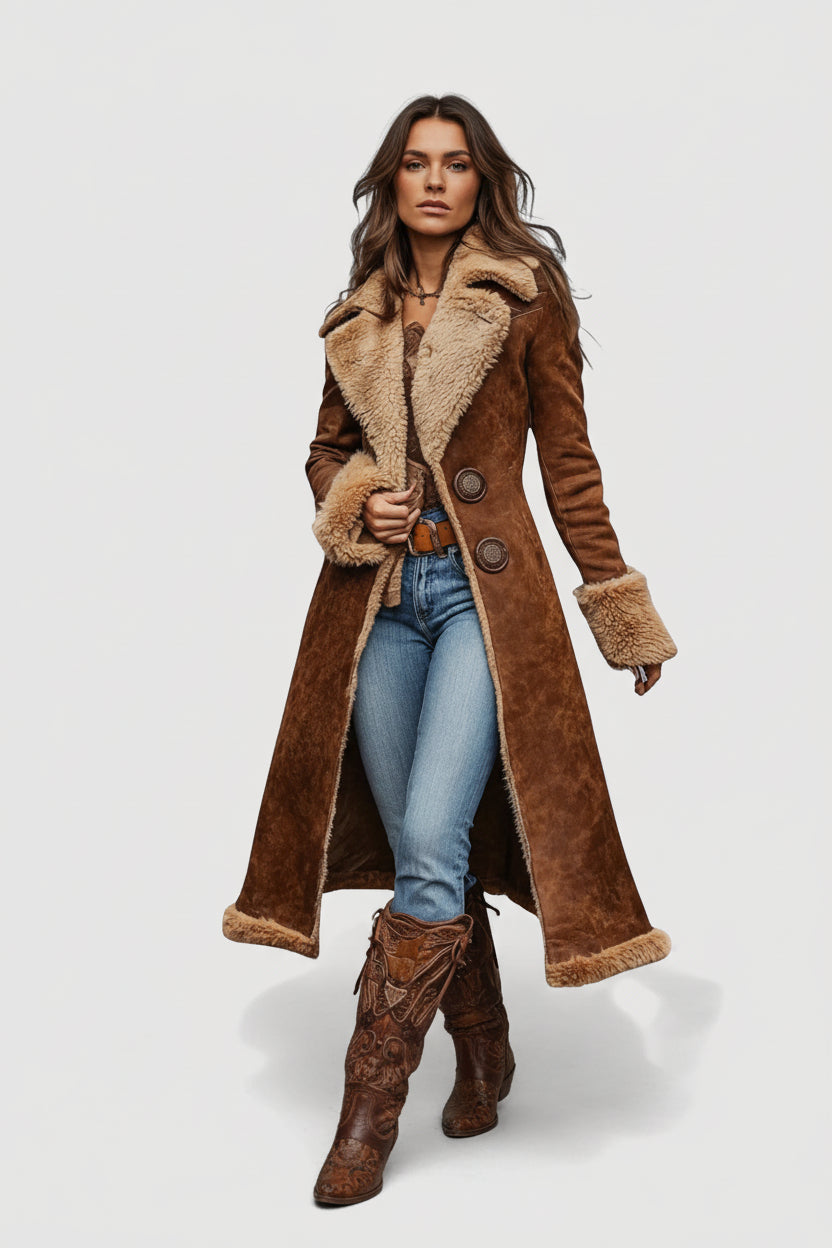 Ariana | Luxurious Shearling Coat