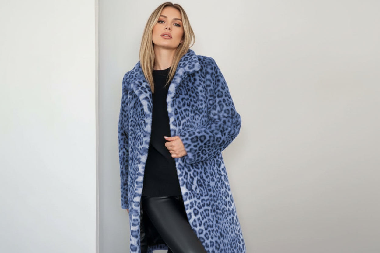 Letizia │ Elegant Leopard Coat