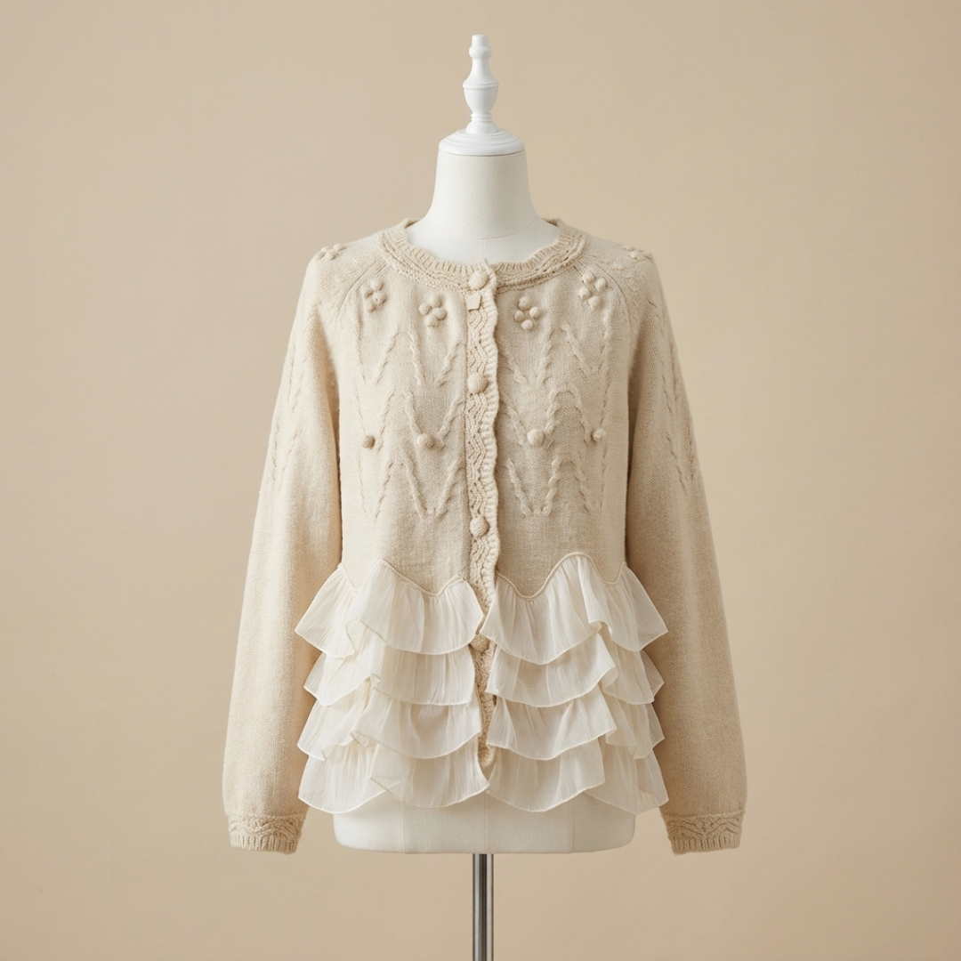 Natalie- Ruffle Cardigan™
