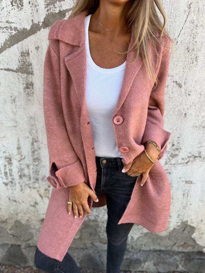 Sienna | Effortless Long Lapel Coat