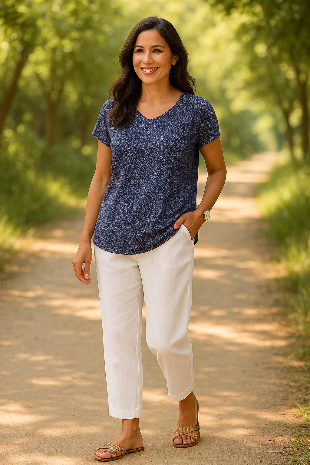 Sylvie – Breezy Summer Trousers