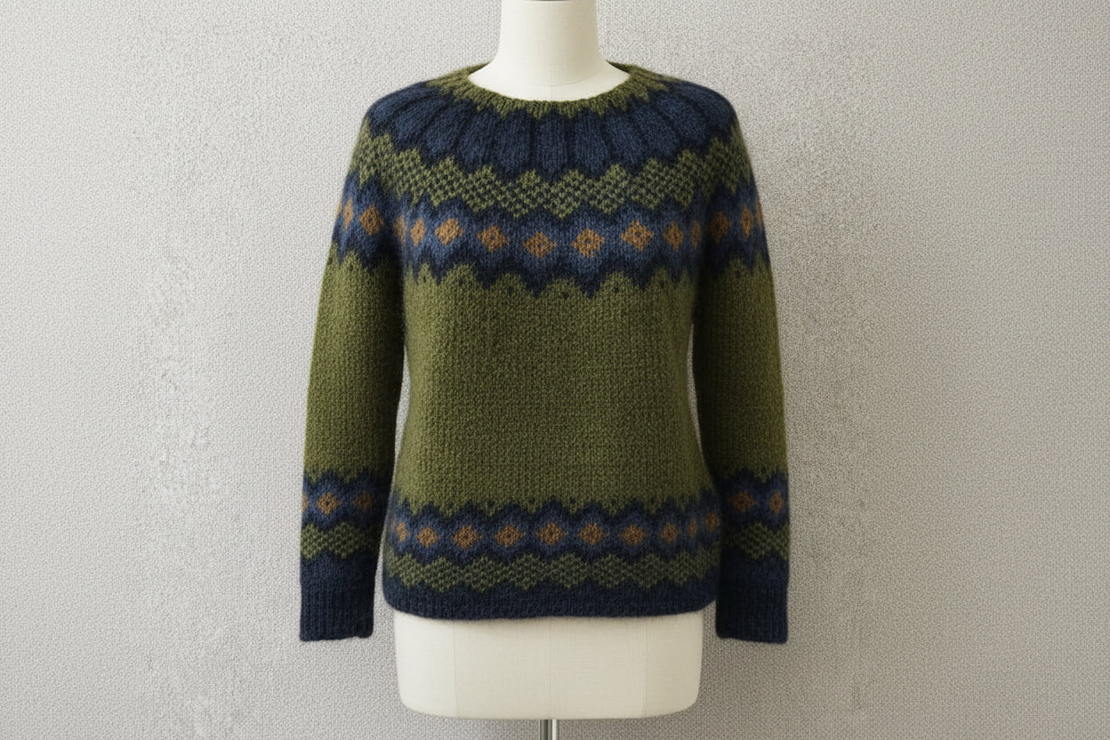 Jessica™ | Heritage Nordic Knit Jumper