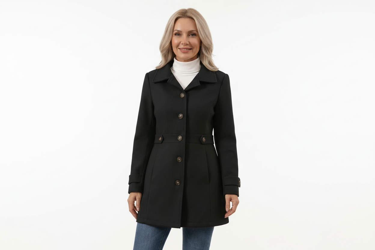 Avery | Timeless Wool Coat with Elegant Comfort