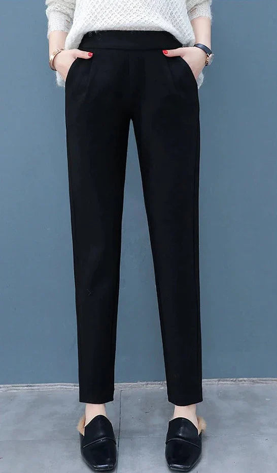 Jonna- Cotton Harem Pencil Pants