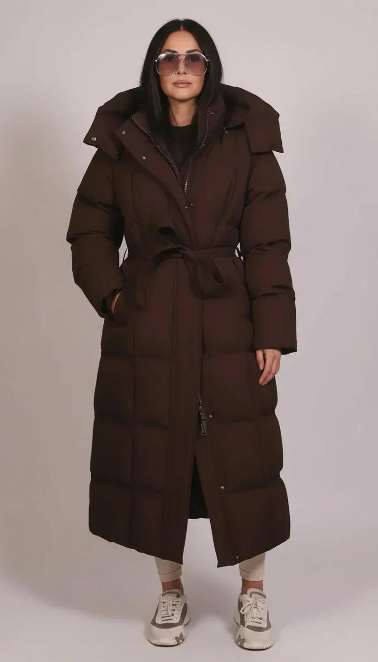 Bodine | Luxurious Longline Puffer Coat
