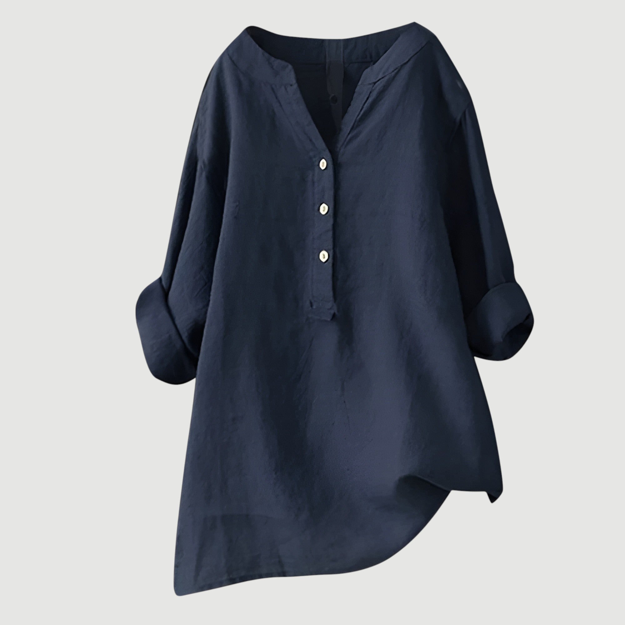Freja™ – Lightweight and Comfortable Linen Shirt with Buttons
